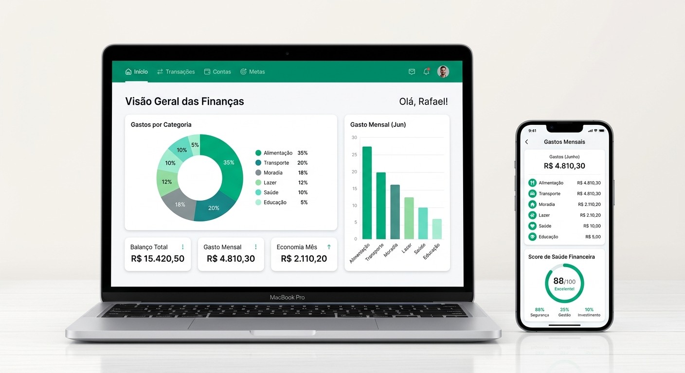 Zero Esforço no celular e no computador